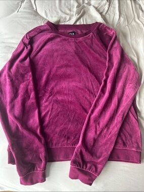GAP Velour sweatshirt S in Huckleberry